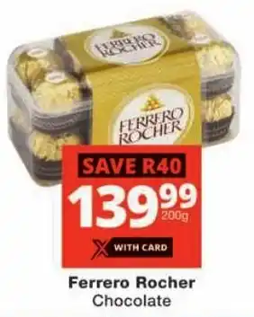 Checkers Ferrero Rocher Chocolate offer
