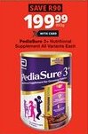 Checkers PediaSure 3+ Nutritional Supplement All Variants offer