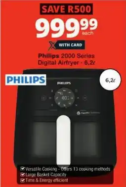 Checkers Philips 2000 Series Digital Airfryer offer