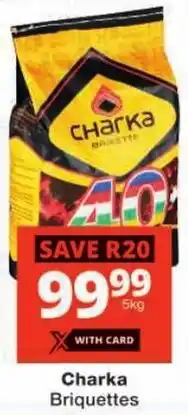 Checkers Charka Briquettes offer