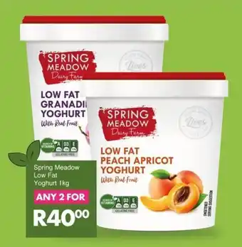 Spring Meadow Low Fat Yoghurt