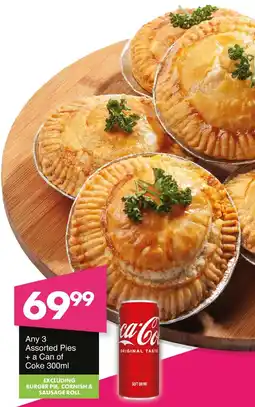 Save Hyper Assorted Pies + a Can of Coke offer