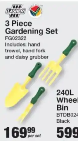 Mica LASHER Gardening Set offer