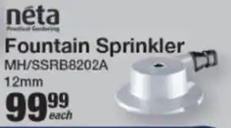Mica Neta Fountain Sprinkler offer