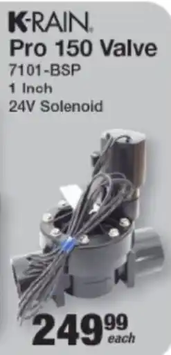 Mica K-RAIN Pro 150 Valve offer