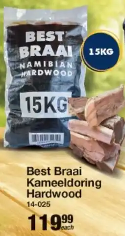 Mica Best Braai Kameeldoring Hardwood offer