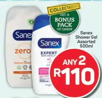 Pick n Pay Sanex Shower Gel Assorted 500ml offer