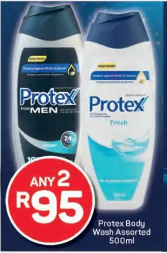 Pick n Pay Protex Body Wash Assorted 500ml offer