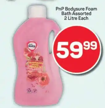 Pick n Pay PnP Bodysure Foam Bath Assorted 2 Litre Each offer