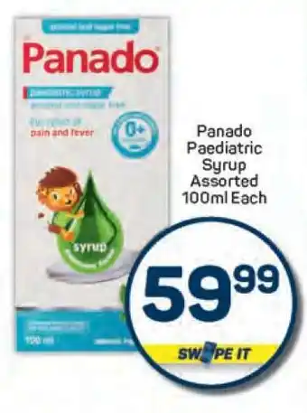 Pick n Pay Panado Paediatric Syrup Assorted 100ml Each offer
