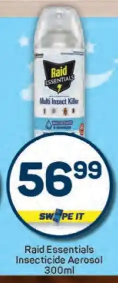 Pick n Pay Raid Essentials Insecticide Aerosol 300ml offer