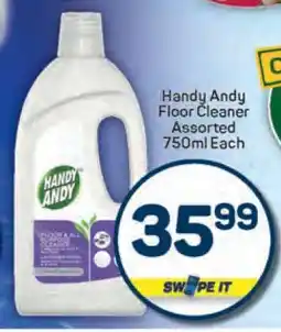 Pick n Pay Handy Andy Floor Cleaner Assorted 750ml Each offer
