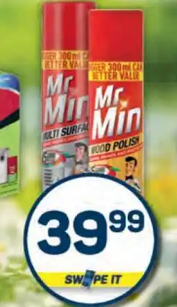 Pick n Pay Mr Min Multi Surface & Wood Polish offer