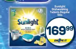 Pick n Pay Sunlight Dishwashing Tablets Regular 56s offer
