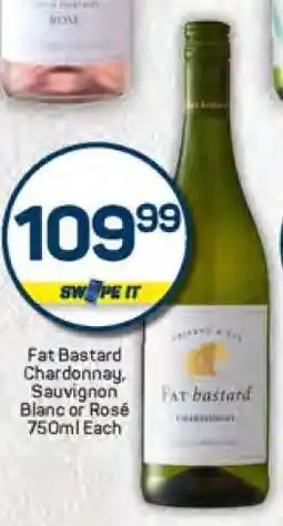 Pick n Pay Fat Bastard Chardonnay, Sauvignon Blanc or Rosé 750ml Each offer