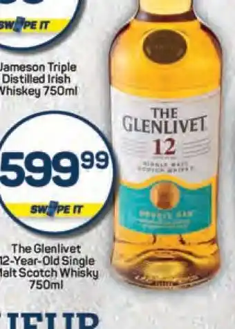 Pick n Pay The Glenlivet 12-Year-Old Single Malt Scotch Whisky 750ml offer