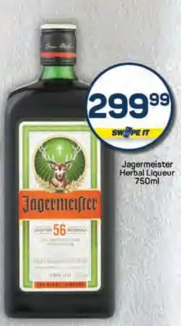 Pick n Pay Jagermeister Herbal Liqueur 750ml offer