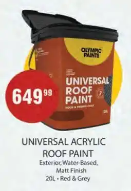 KitKat Cash and Carry UNIVERSAL Acrylic Roof Paint offer