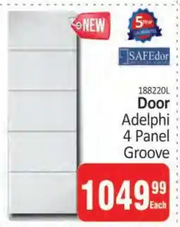 KitKat Cash and Carry Door Adelphi 4 Panel Groove offer