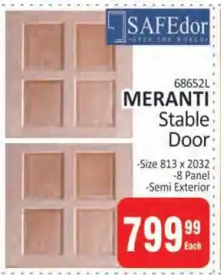 KitKat Cash and Carry MERANTI Stable Door offer