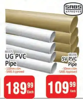 KitKat Cash and Carry UG PVC Pipe offer