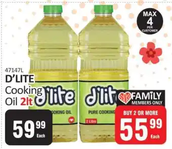 KitKat Cash and Carry D'LITE Cooking Oil 2lt offer