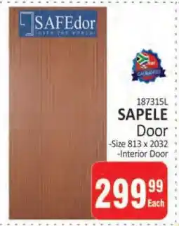 KitKat Cash and Carry SAFEdor SAPELE Door offer