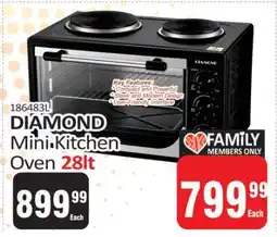 KitKat Cash and Carry DIAMOND Mini Kitchen Oven 28lt offer