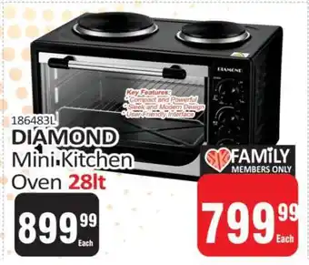 KitKat Cash and Carry DIAMOND Mini Kitchen Oven 28lt offer