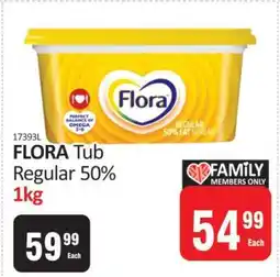 KitKat Cash and Carry FLORA Tub Regular 50% 1kg offer