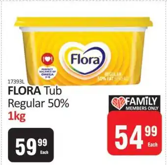 KitKat Cash and Carry FLORA Tub Regular 50% 1kg offer