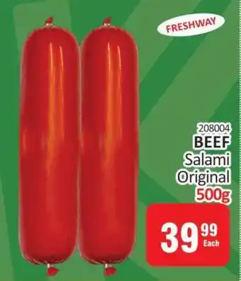 KitKat Cash and Carry BEEF Salami original 500g offer