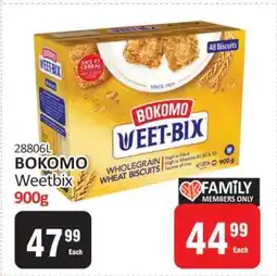 KitKat Cash and Carry Bokomo Weetbix 900g offer