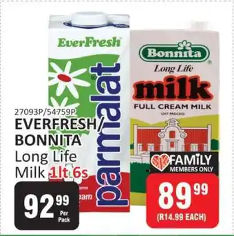 KitKat Cash and Carry EVERFRESH/BONNITA Long Life Milk offer