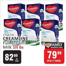 KitKat Cash and Carry CREAMLINE Full Cream Milk 1lt 6s offer