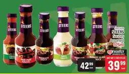 KitKat Cash and Carry STEERS Sauces Assorted 375ml offer
