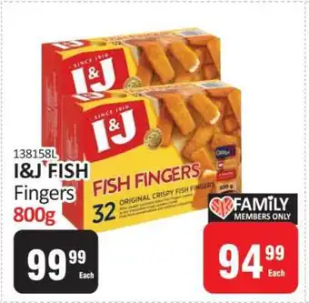 KitKat Cash and Carry I&J FISH Fingers 800g offer