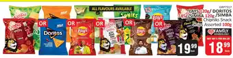 KitKat Cash and Carry LAYS 120g / DORITOS / SIMBA 145g / SIMBA Chipniks Snack 120g / Chips Assorted 100g offer