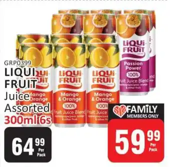 KitKat Cash and Carry LIQUI FRUIT Juice Assorted 300ml 6s offer