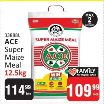 KitKat Cash and Carry ACE Super Maize Meal 12.5kg offer