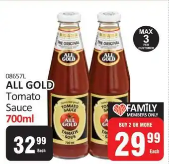 KitKat Cash and Carry All Gold Tomato Sauce-700ml offer