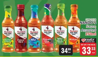 KitKat Cash and Carry NANDO'S Sauce Assorted 250ml offer