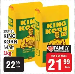 KitKat Cash and Carry KING KORN Malt 1kg offer