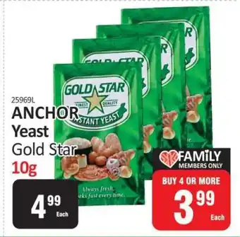 KitKat Cash and Carry ANCHOR Yeast Gold Star 10g offer