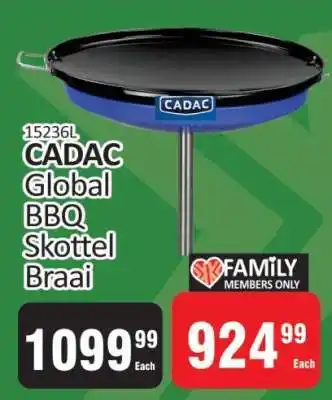 KitKat Cash and Carry CADAC Global BBQ Skottel Braai offer