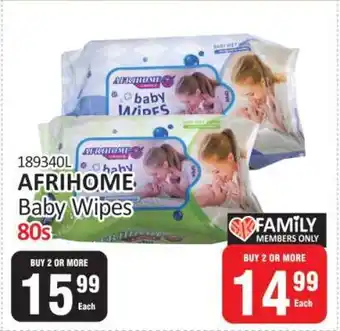 KitKat Cash and Carry AFRIHOME Baby Wipes 80s offer