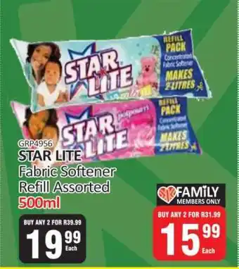 KitKat Cash and Carry STAR LITE Fabric Softener Refill Assorted offer