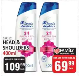 KitKat Cash and Carry HEAD & SHOULDERS 400ml offer