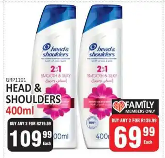 KitKat Cash and Carry HEAD & SHOULDERS 400ml offer