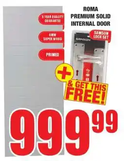 Boxer ROMA PREMIUM SOLID INTERNAL DOOR offer